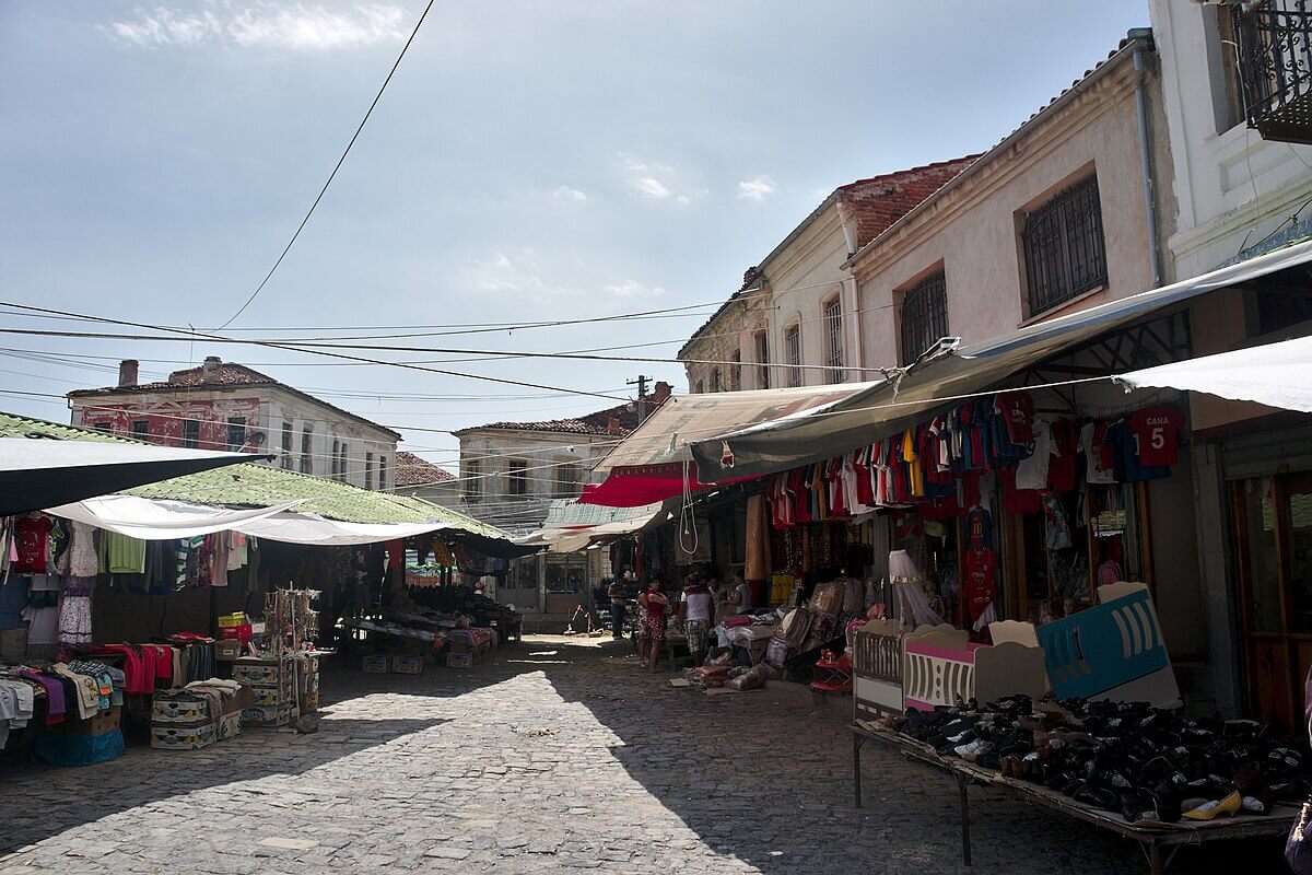 Korce Old Bazaar
